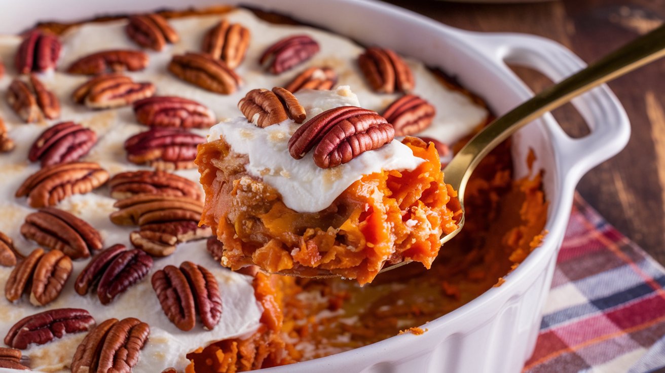Maple Sweet Potato Casserole