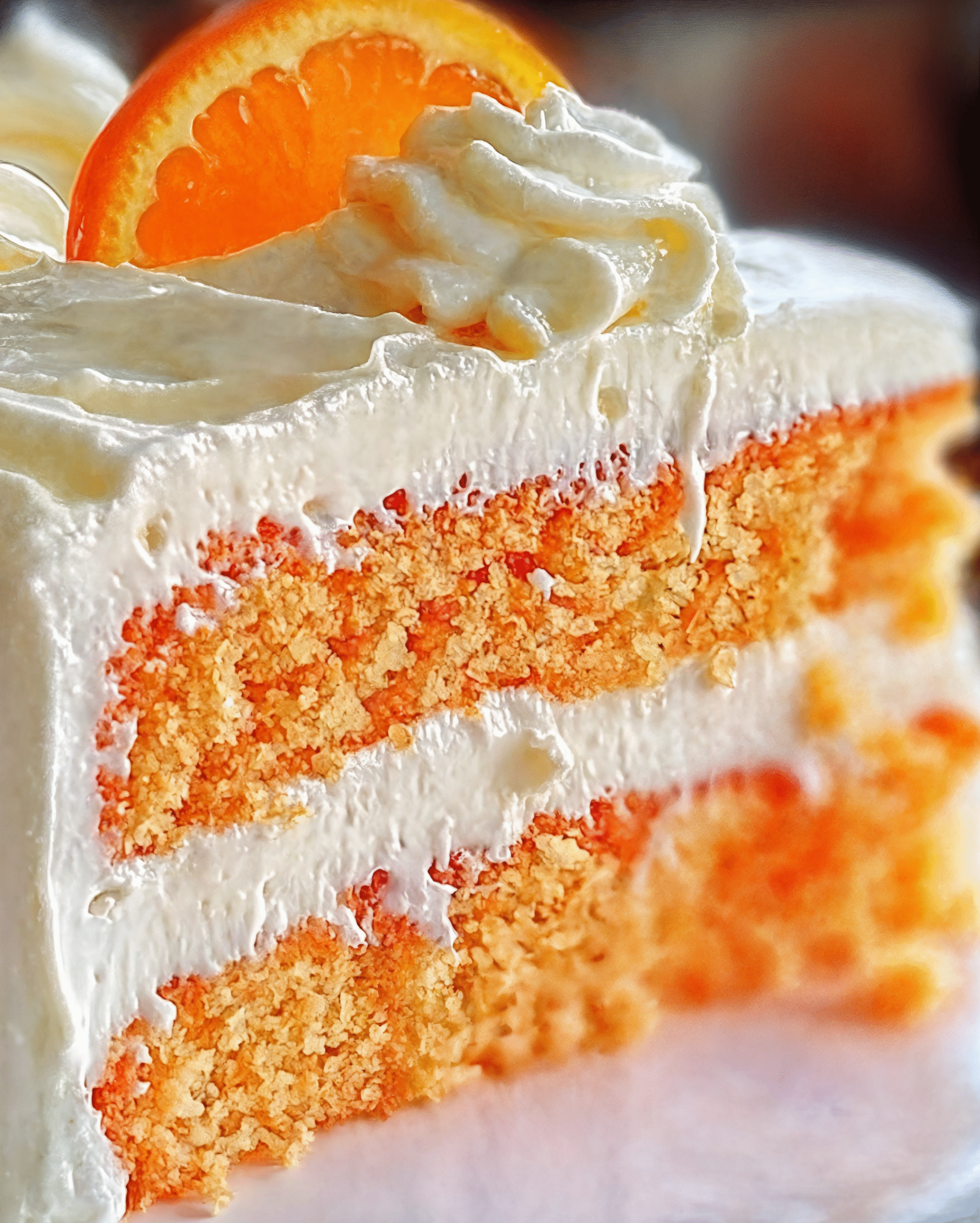 Orange Creamsicle Cake