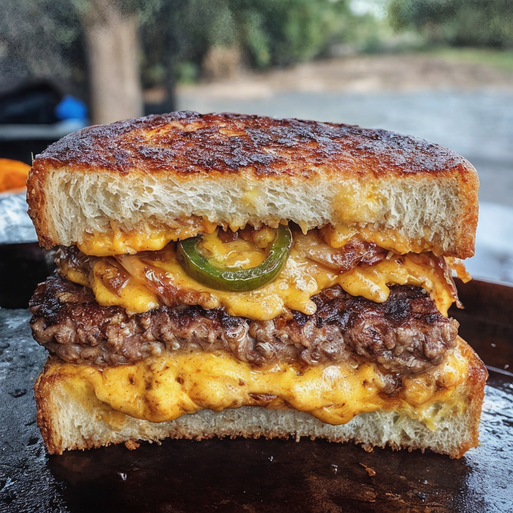 Jalapeño Popper Patty Melt