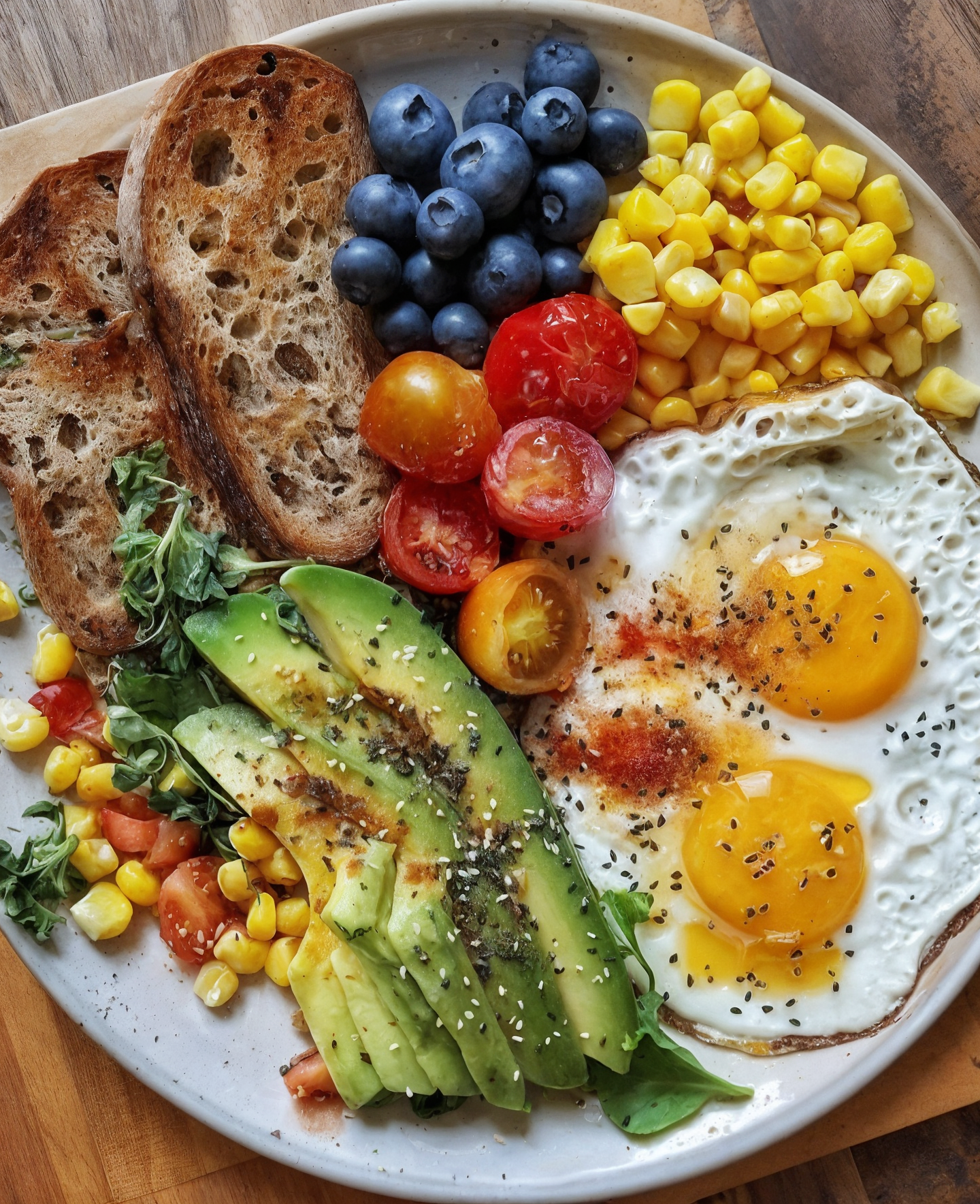 Healthy Breakfast Plate