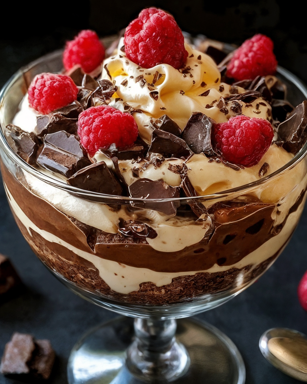 Baileys Chocolate Cheesecake Trifle