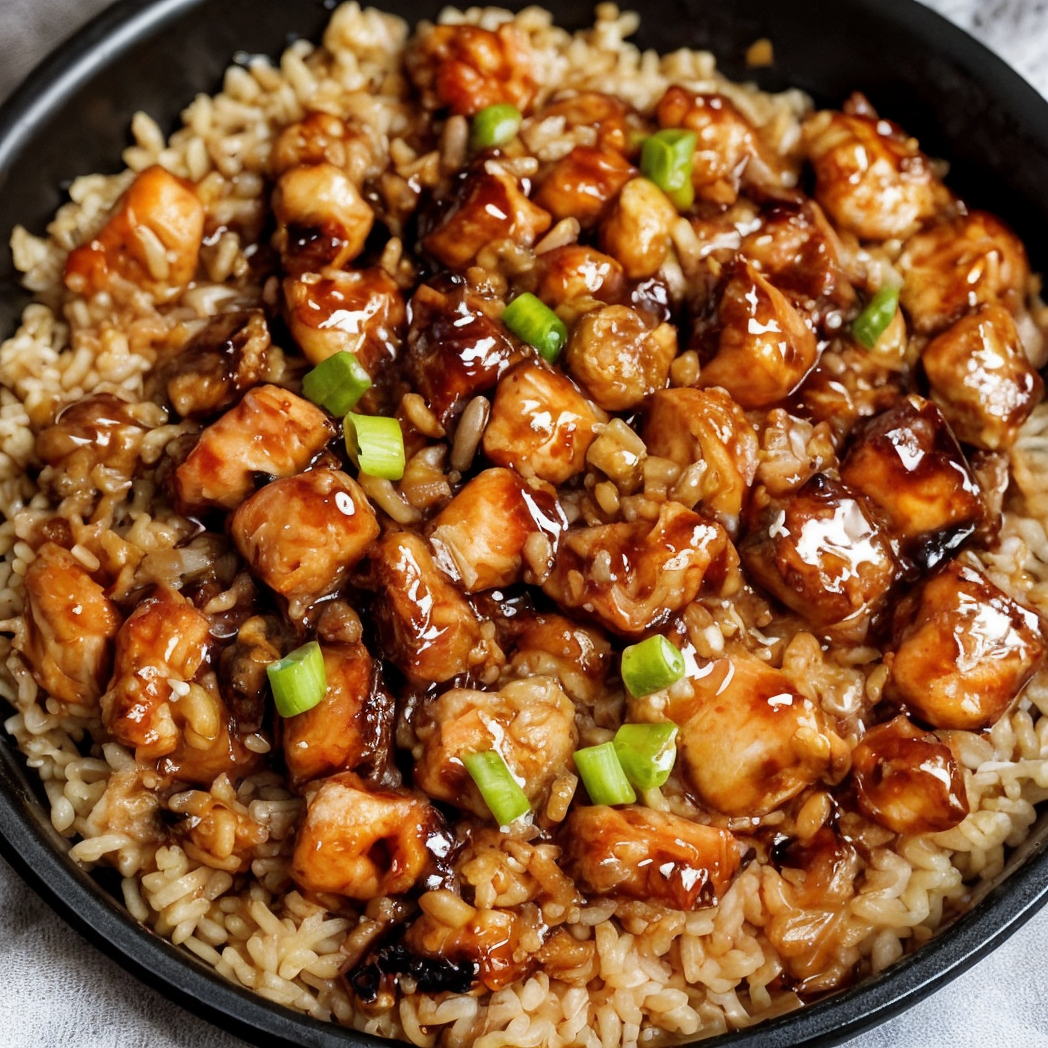 One-Pan Bold Honey BBQ Chicken Rice
