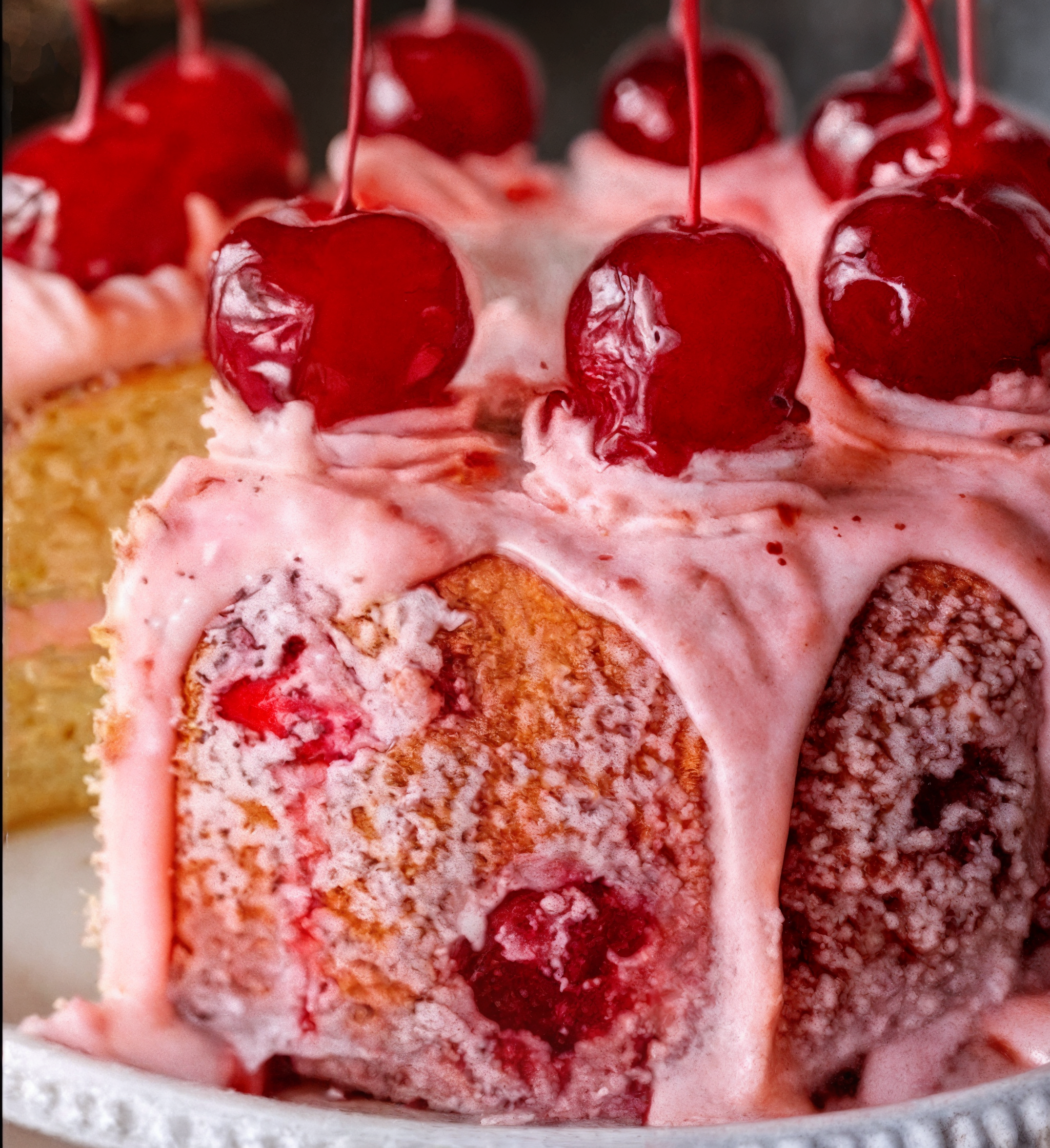 Shirley Temple Cake