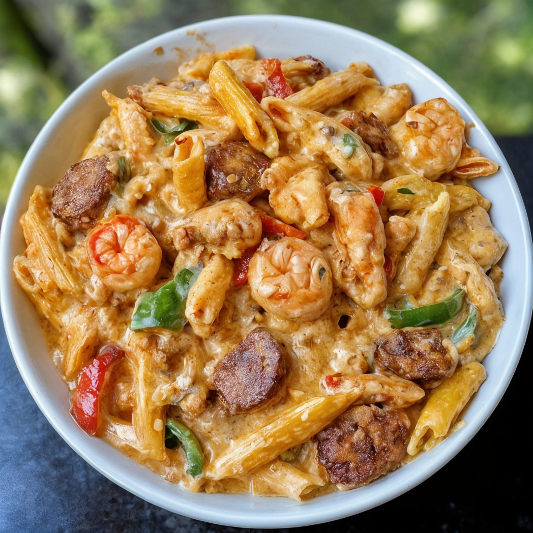 Shrimp and Sausage Pasta