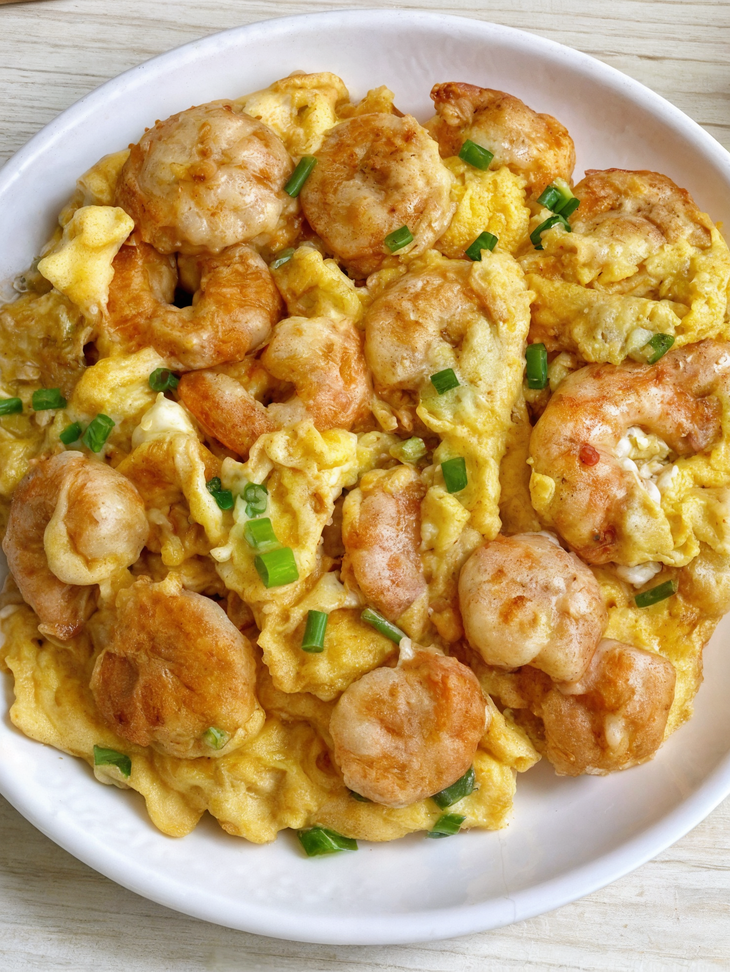 Shrimp and Egg Stir-Fry
