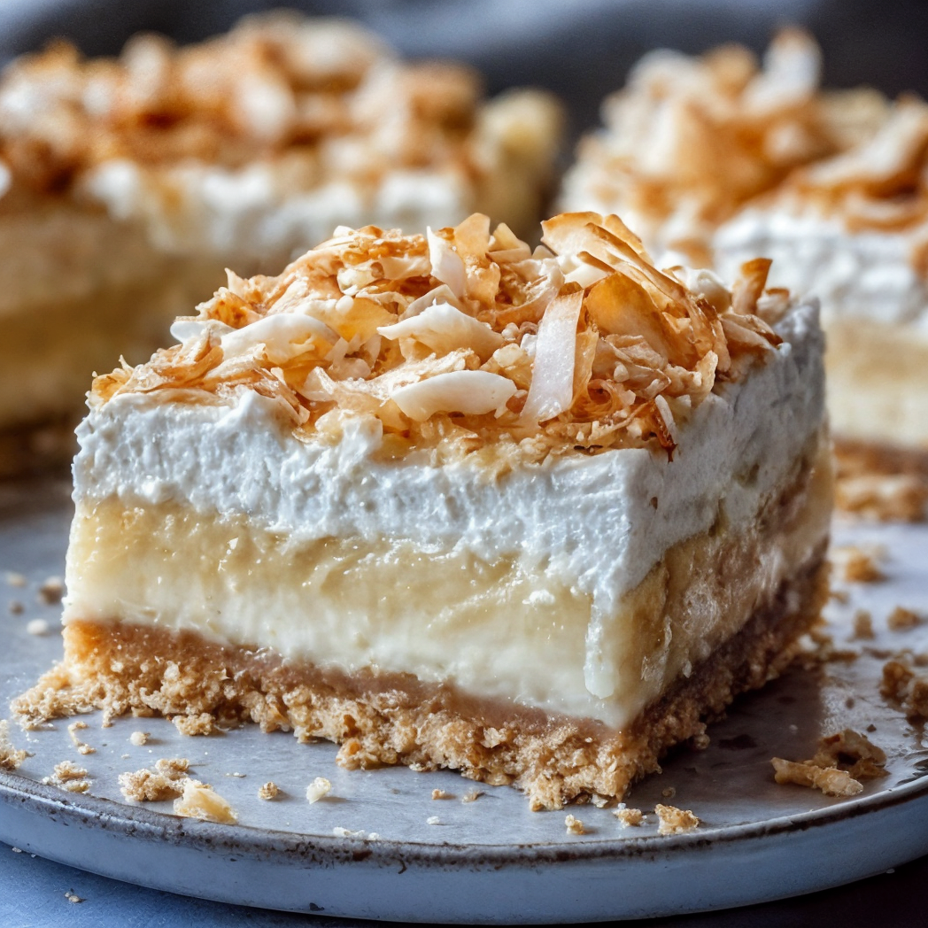 Coconut Cream Pie Bars