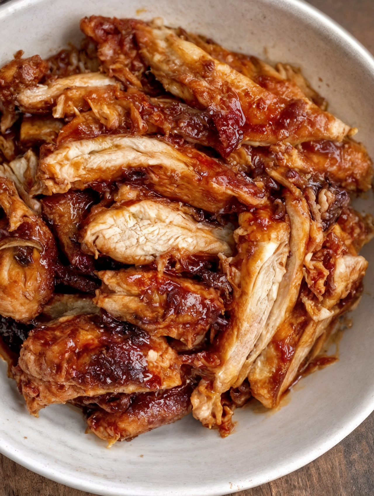 Slow-Cooked BBQ Pulled Chicken