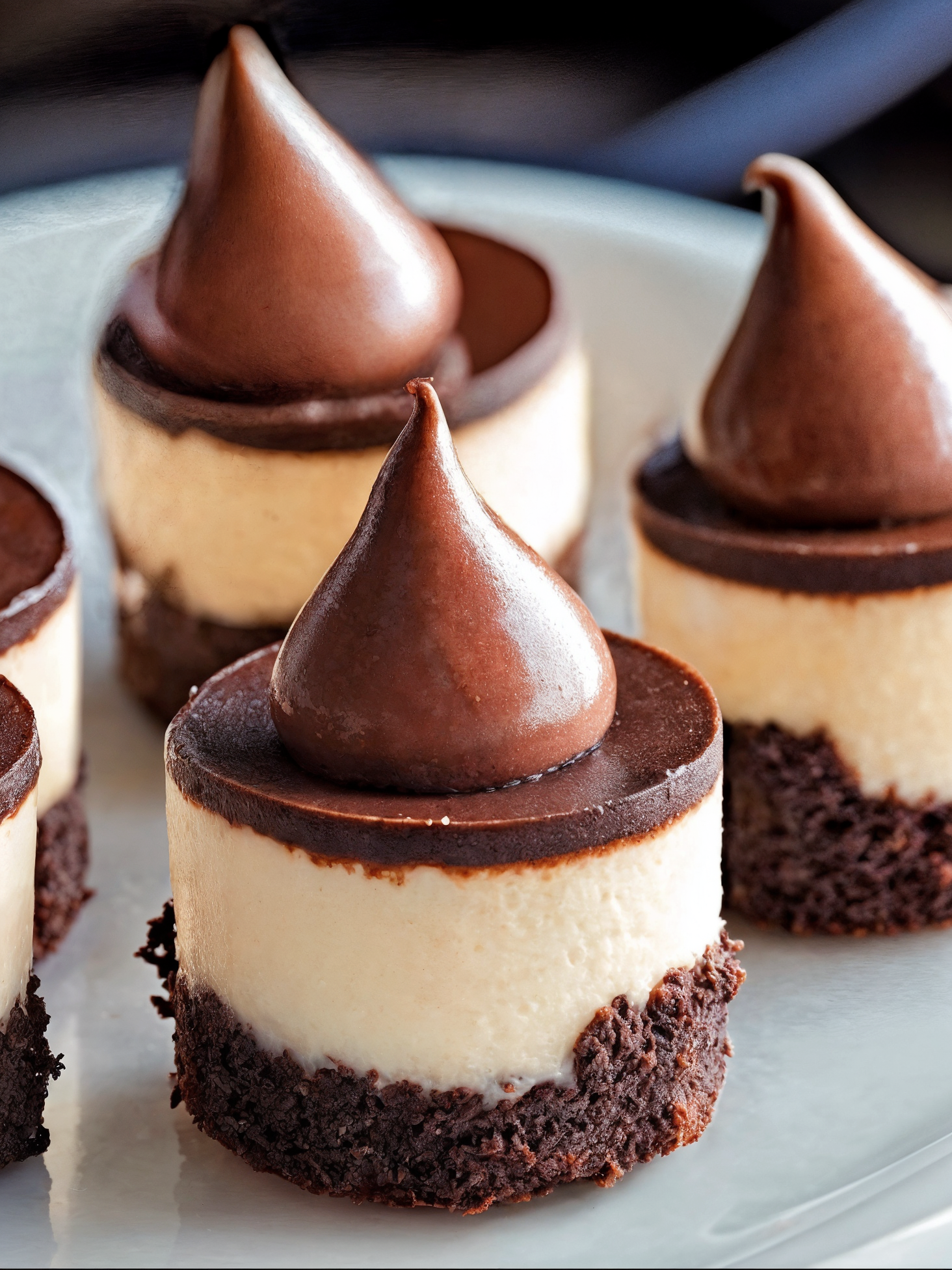 MINI CHOCOLATE CHEESECAKE BITES