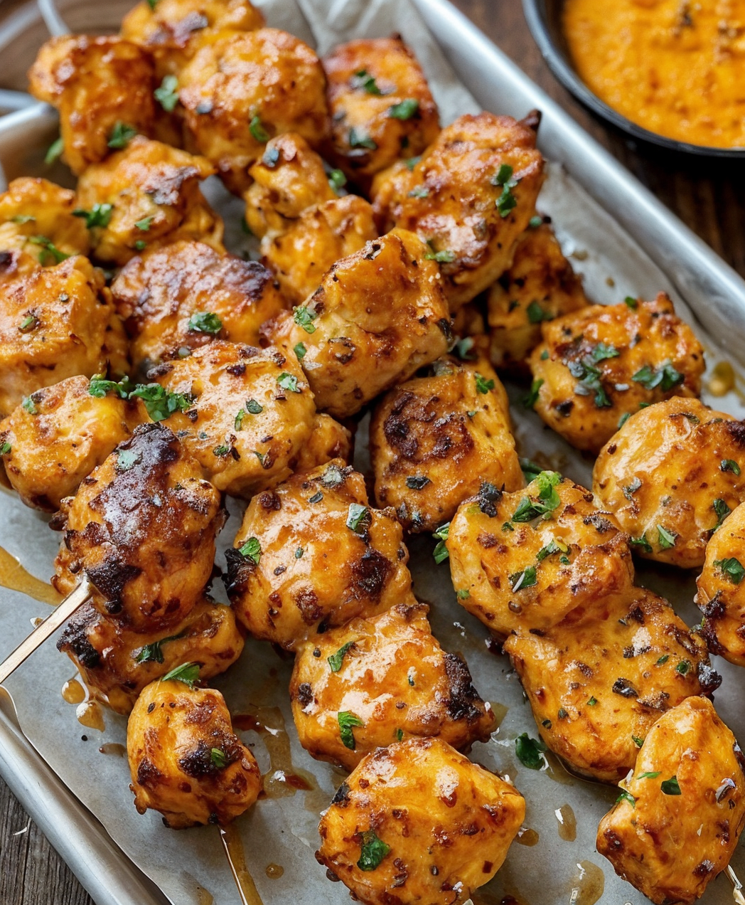 Cowboy Butter Chicken Skewers Recipe