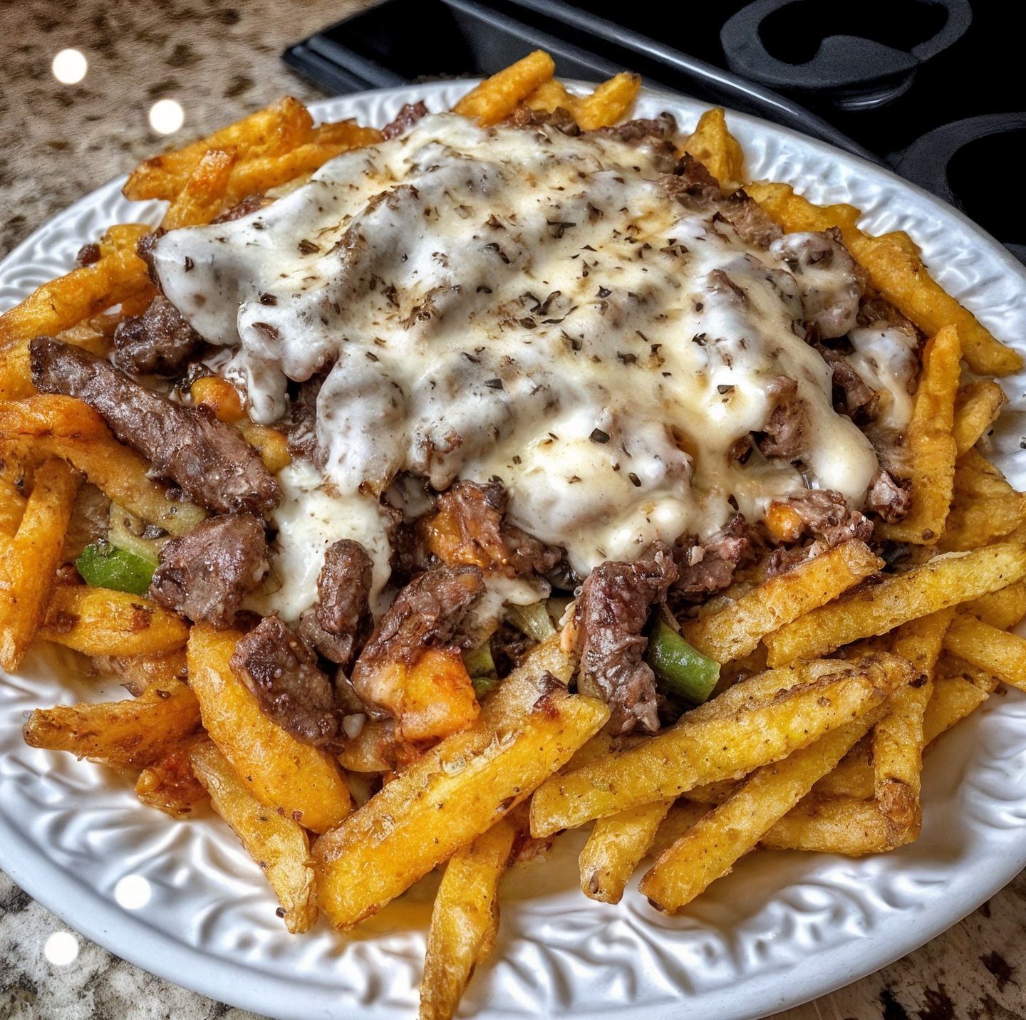 Philly Steak Cheese Fries