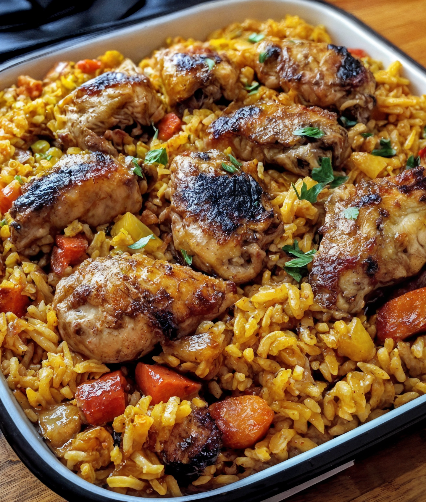 Caribbean Chicken and Rice