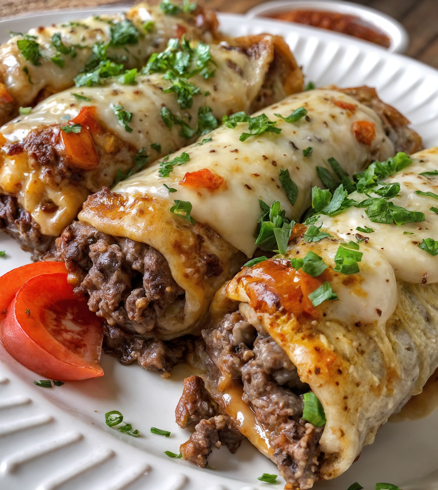 Keto Philly Cheesesteak Roll Ups