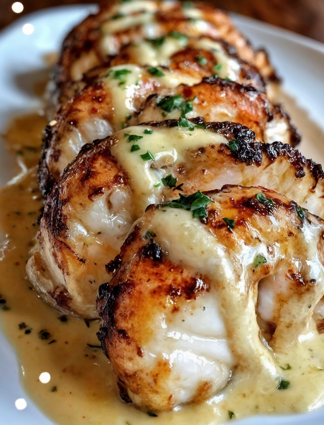 Creamy Garlic Butter Lobster Tails