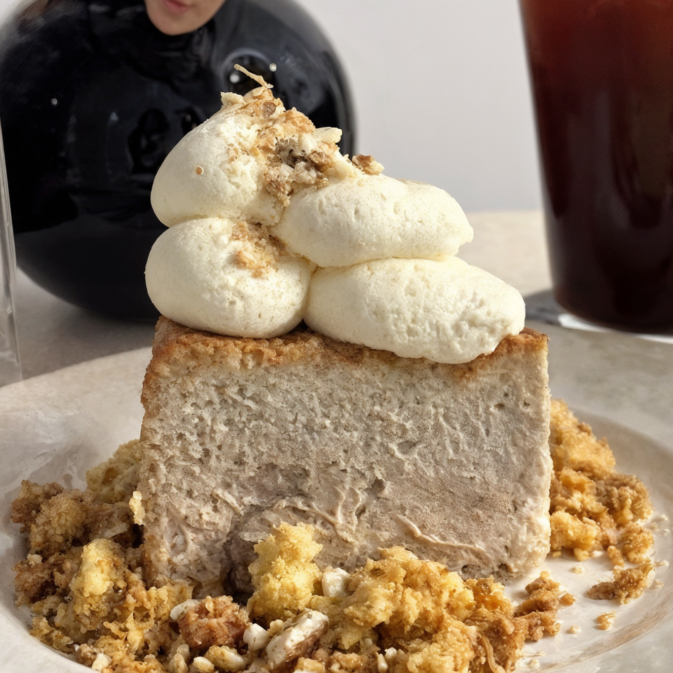 CARAMEL CHEESECAKE ICE CREAM DESSERT