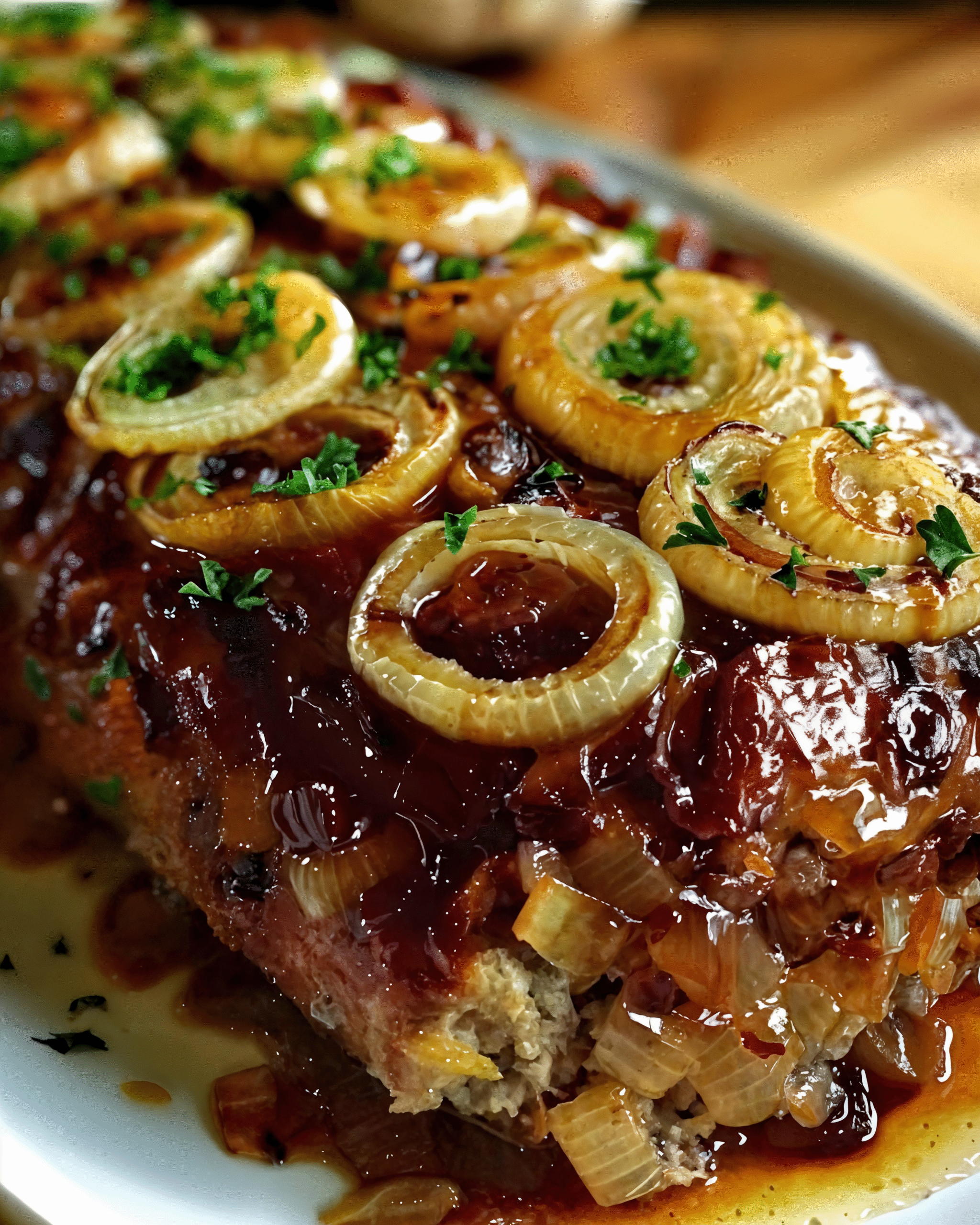 French Onion Meatloaf recipe
