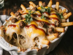 Cheeseburger French Fry Bake