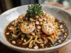 Spicy Thai Peanut Noodle Bowls