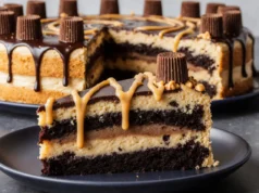 Chocolate Peanut Butter Cake recipe