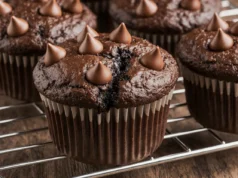 Flourless Chocolate Banana Muffins
