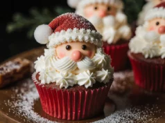 Adorable Santa Face Cupcakes Recipe