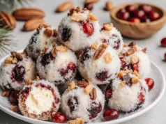 Mini Pineapple Cranberry Pecan Cheese Balls
