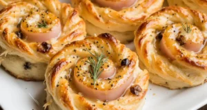 Easy cheese and bacon rolls recipe