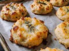 Savory Herb & Cheese Shortbread Cookies