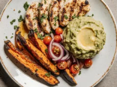 Grilled Chicken & Sweet Potato Plate