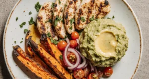 Grilled Chicken & Sweet Potato Plate