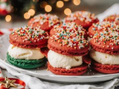 Red & Green Ice Cream Sandwiches