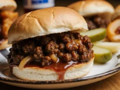 Easy Pepper Barbecue Sloppy Joes
