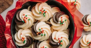 Marble Butter Cookies recipe