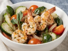 Easy Spicy Shrimp Salad recipe