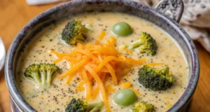 Cozy Broccoli Cheddar Soup |Comfort Food