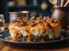 Cheesy Bacon Burger Lasagna – Easy Dinner