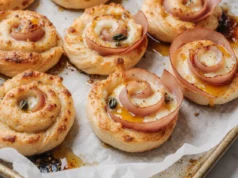 Easy Ham & Cheese Pinwheels – Simple Appetizer