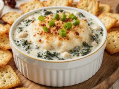 Creamy Ranch Spinach Dip |Easy Appetizer