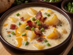 Creamy Loaded Potato Soup | Easy Comfort Dinner