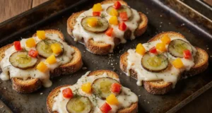 Toast with pickles is great recipe |Quick Breakfast Idea