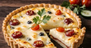 Cherry Tomato and Olive Quiche: Easy to Prepare Delicious Meals