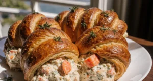 Easy Lobster Salad Croissant Rolls