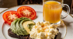 Creamy Avocado Egg Toast | Quick Breakfast