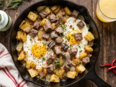 Easy Steak & Potato Breakfast Comfort Food