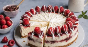 Creamy White Chocolate Cheesecake Bliss