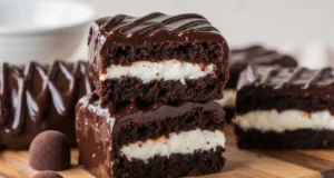 Creamy Vanilla-Filled Chocolate Treats