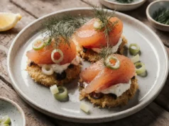 Crispy Salmon Rösti Comfort Food