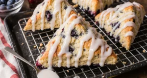 Bakery-Style Lemon Blueberry Treats Easy