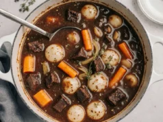 Warm and comforting beef