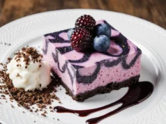 No-Bake Blueberry Dream Cheesecake