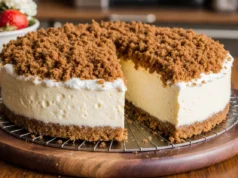 Creamy Double Crust Cheesecake Comfort Dessert